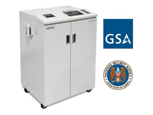 NSA/CSS CSDSR Changes Affect FD 8730HS High-Security Shredders