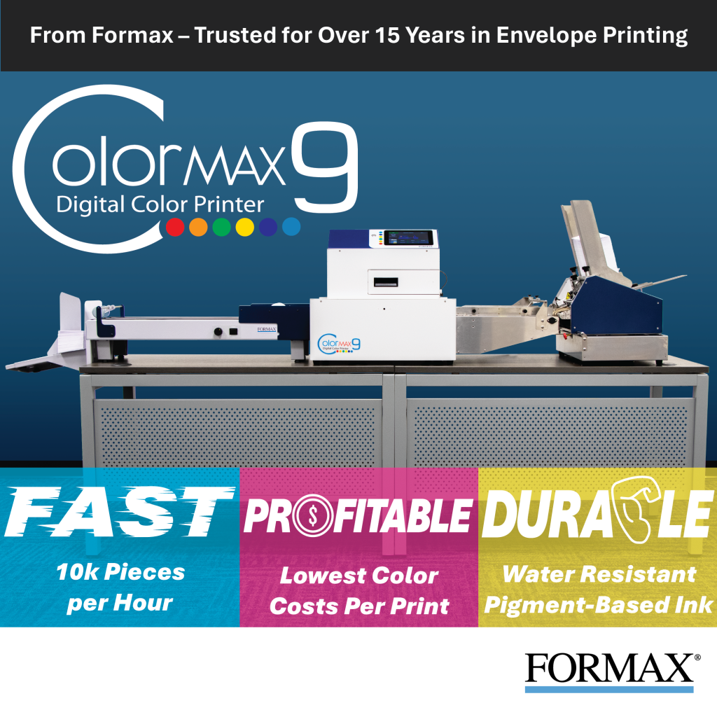 ColorMax9 Digital Color Envelope Printer - Formax